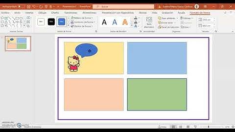 Historieta en Power Point