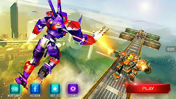 Flying superhero robot monster tranform fighting - Best android gameplay HD