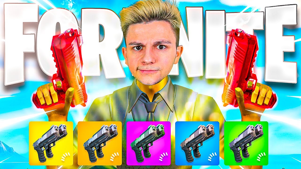 LA NUEVA PISTOLA DOBLE DE FORTNITE.