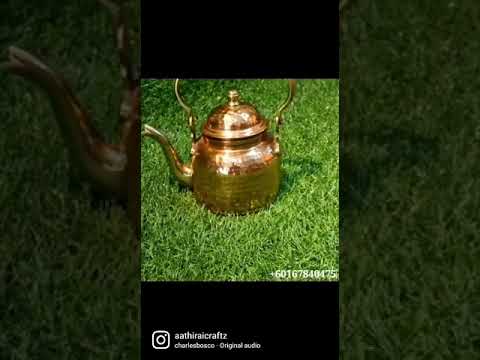 Hammered Pure Copper Kettle - Creek / Kettel Tembaga