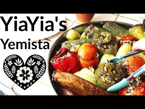 greek-stuffed-tomatoes-||-yemista-||-quick-&-easy-||-dinner-recipes