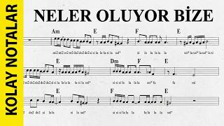 NELER OLUYOR BİZE--A--(Playback)--:Guitar,Keyboard,Flute,Melodica,Violin,Ukulele,Ud,Recorder.