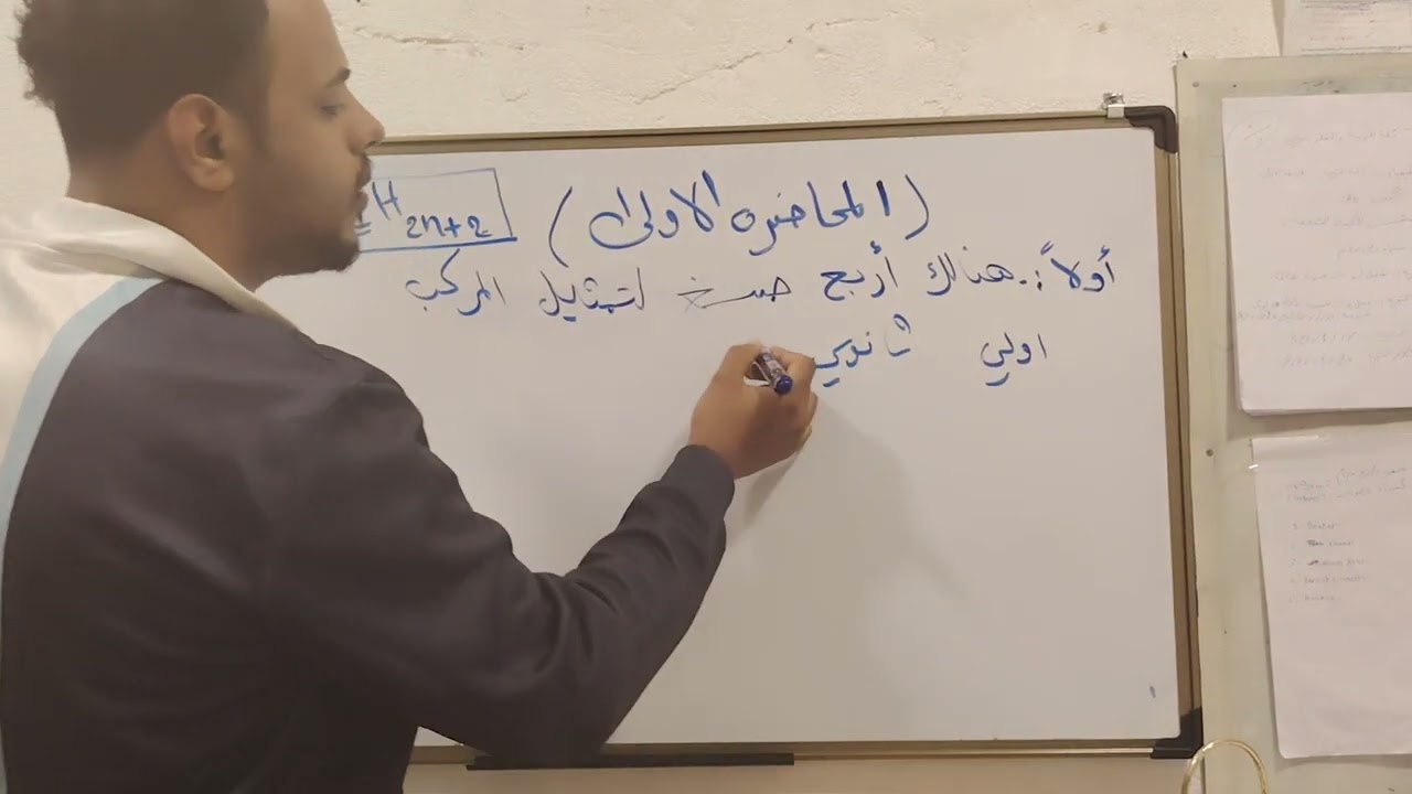  الكيمياء العضوية: كلية التربية المحاظره الاولى 1