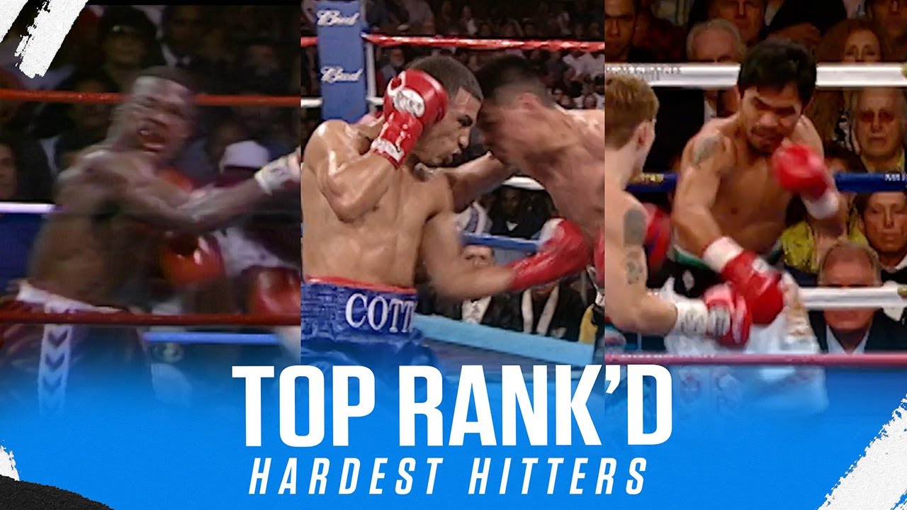 Top Rank Fighters With Devastating Power | The Hardest Hitters in ...
