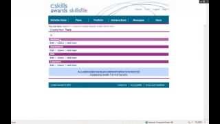 Skillsfile (Administrator) Creating An IQA & Assessor