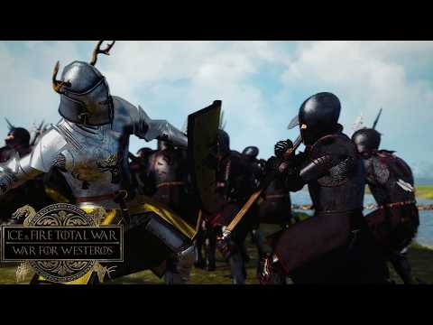INSANELY CLOSE BATTLE AT THE TRIDENT! - Game of Thrones Total War Ice & Fire Multiplayer Battle