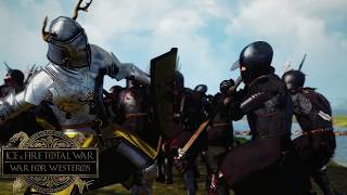 INSANELY CLOSE BATTLE AT THE TRIDENT! - Game of Thrones Total War Ice & Fire Multiplayer Battle