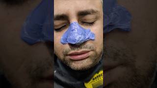 Is it safe to wax your nose?😉 @rkbarberpro #trendingshorts #youtubeshorts #shortsviral #yt