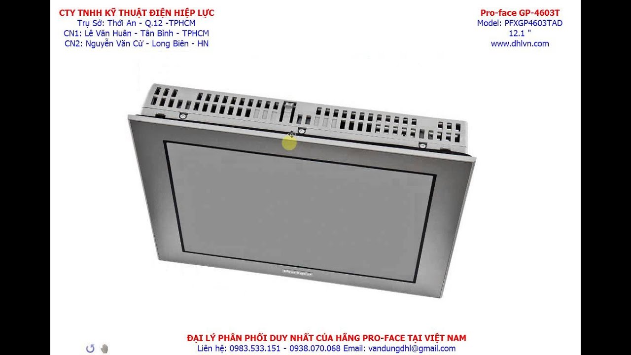 HMI Proface GP-4601T, GP-4601TW, GP-4603T, PFXGP4601TAD, PFXGP4601TADW, PFXGP4603TAD, 12.1"