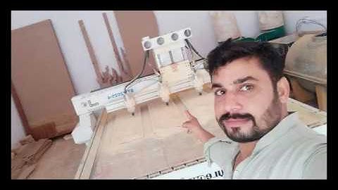 STM2025-4 CNC router with four spindles in Pakistan