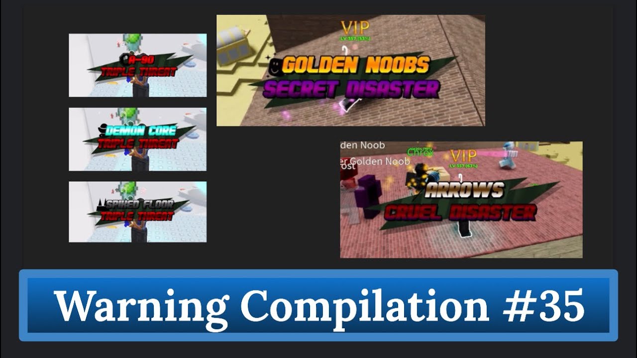 Roblox Survive The Disasters Reborn | Warning Compilation #35