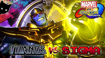 Marvel VS Capcom: Infinite gameplay - Thanos VS Sigma (no commentary fighting game)