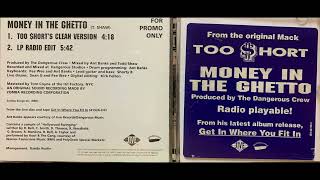 Too $hort (1. Money In The Ghetto - Too $hort&#39;s Clean Version - 1993 Radio Promo CD) Too Short JIVE