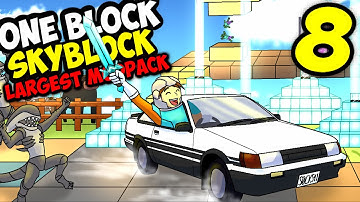 Part 8- One Block Skyblock but I download every single mod