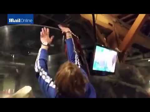 So close to a great escape! Watch as an octopus makes bold bid for freedom at Seattle aquarium, get