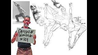 ASWARA - Week 3 - Gesture Drawing  session