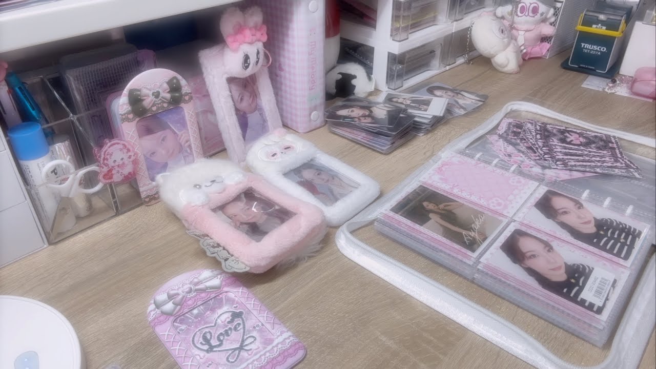 【NiziU】NiziUも可愛い台紙でトレカ整理♡part1