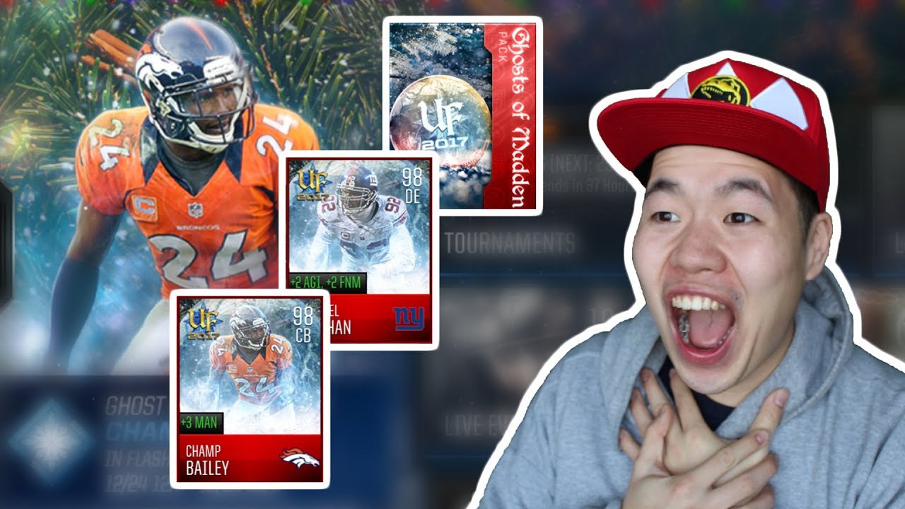 Ghost of Madden Bundle Opening - New 98 Ovr Ghost of Madden Past Players