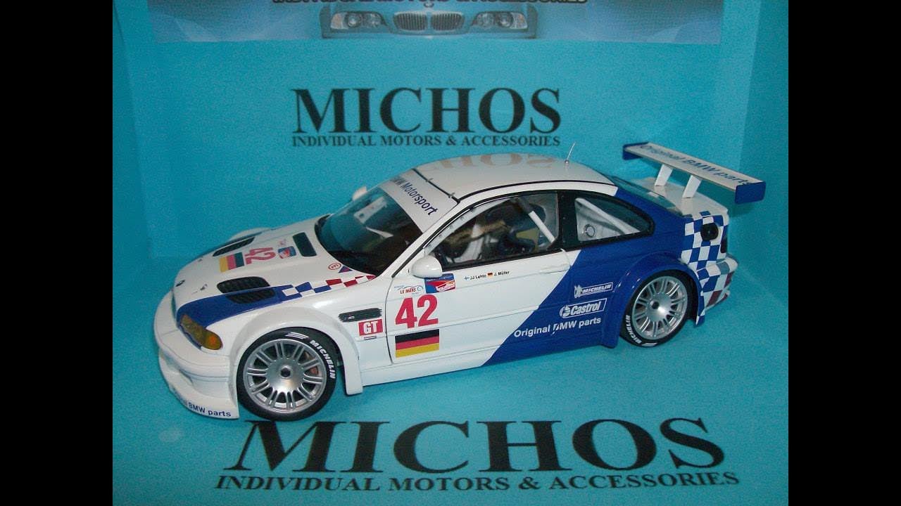 1/18 Bmw M3 E46 GTR ELMS #42'/ Minichamps [80430139183] Diecast