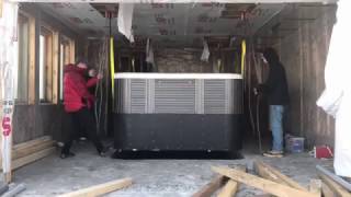 In Ground Swim Spa Delivery