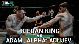 TBL Germany Bare Knuckle Fight Ringarzt stoppt den Kampf - Kieran King vs Adam "Alpha" Adujev