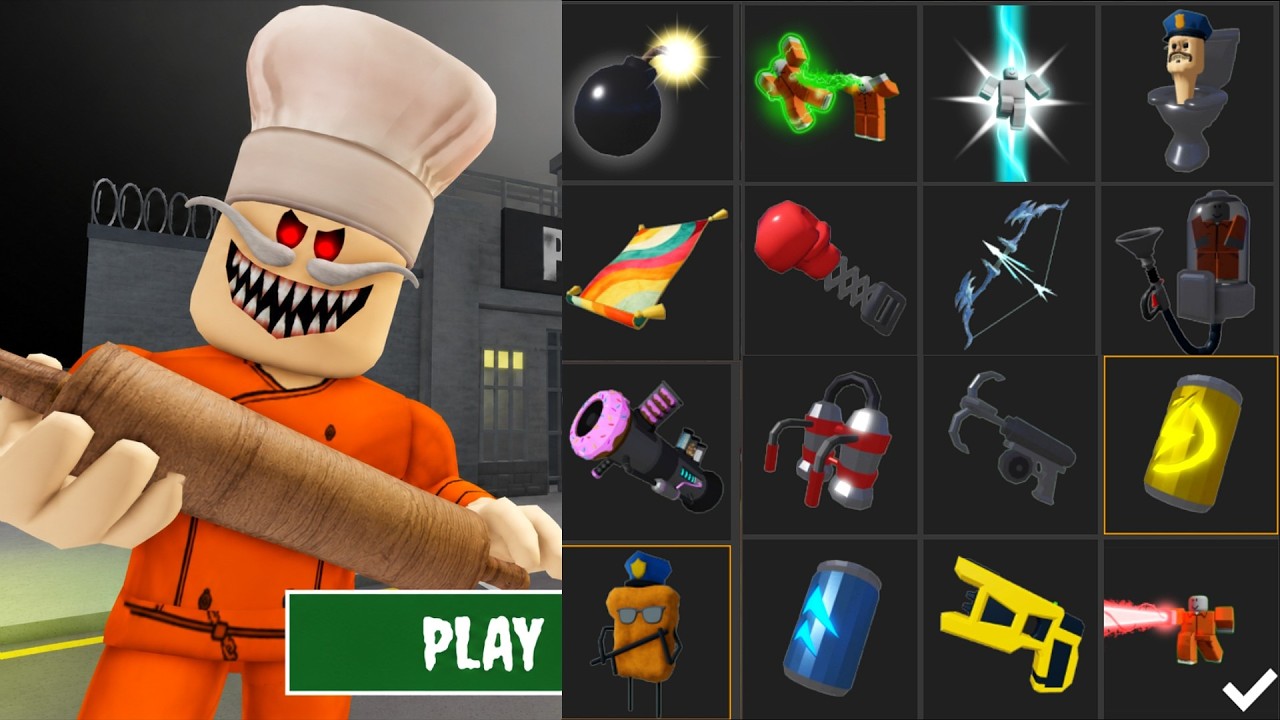 PAPA PIZZA PIZZERIA Speedrun (Obby) Use All Items - All Morph New