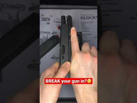 ALWAYS break a new gun in 🙀 #shorts #demolitionranch #edc