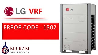 Famous LG VRF ERROR CODE-1502(English) Net Worth