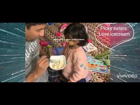 Picky eaters love icecream,summer food for toddlers, - YouTube