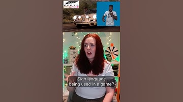 Sign languages in video games 👏🏻 #disabilitypride