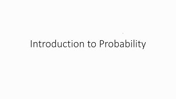 Intro to Probability (Roll a Die)