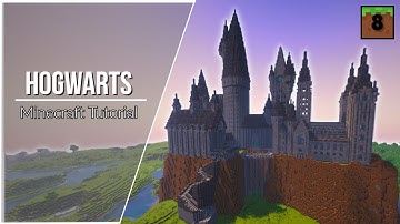 Minecraft Hogwarts Tutorial – The Great Hall (Part 8)