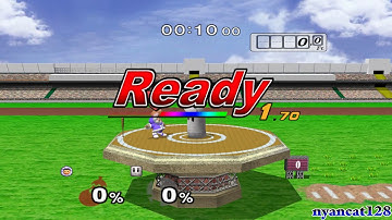 Super Smash Bros. Melee: Home Run Contest as Unplayable Characters