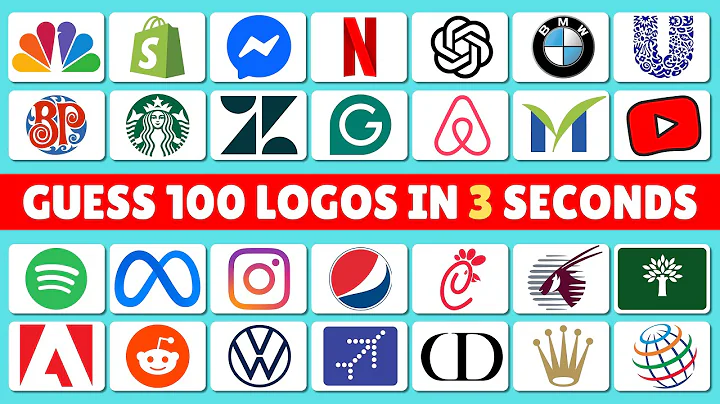 Guess 100 Famous Logos in 3 Seconds | 🤔 Guess the Logo Quiz 2025!