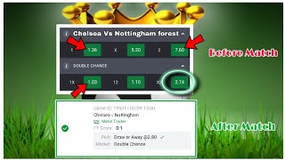 DOUBLE CHANCE Betting Strategy that works | How to always win with Double Chance screenshot 5