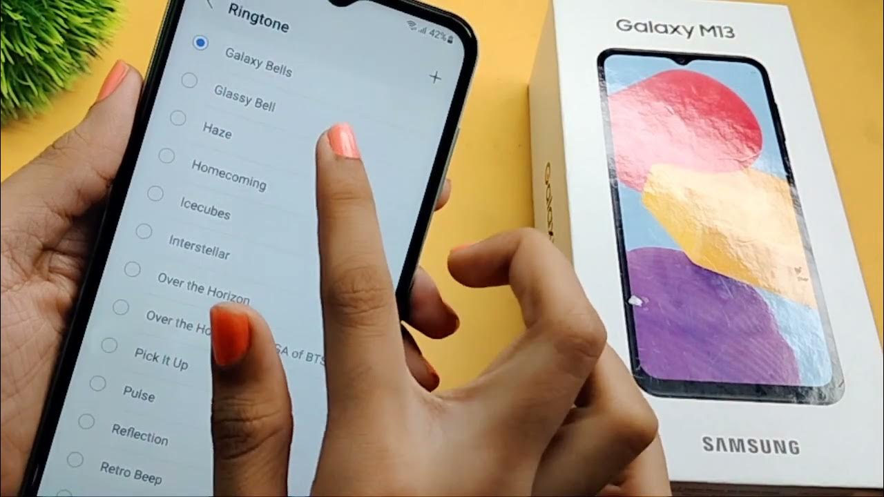 how-do-i-set-individual-ringtones-on-my-samsung-galaxy-m13-ringtone