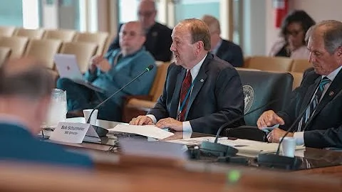 SBI Director Bob Schurmeier testifies before the N.C. House Oversight and Reform Committee.