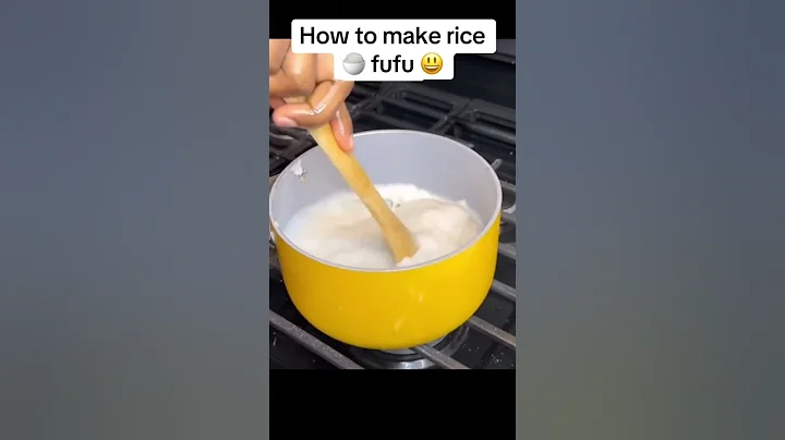 Rice fufu #ricefufu #rice #fufu #food #foodbloggers #fyp #viral #explore