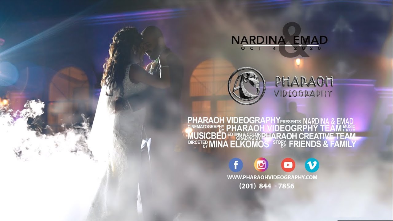 Nardina & Emad’s wedding Oct 4 2020 @Aria banquets