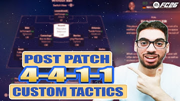*POST PATCH* BEST META 4411 FORMATION AND CUSTOM TACTICS | FC 26 ULTIMATE TEAM