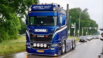 Truckshow Superdik 2025 |  with Scania V8, L6, DAF, MAN & Volvo open pipes sound