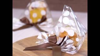 【お菓子のラッピング】テトララッピング | Wrapping Ideas for Gifts | cotta＊コッタ