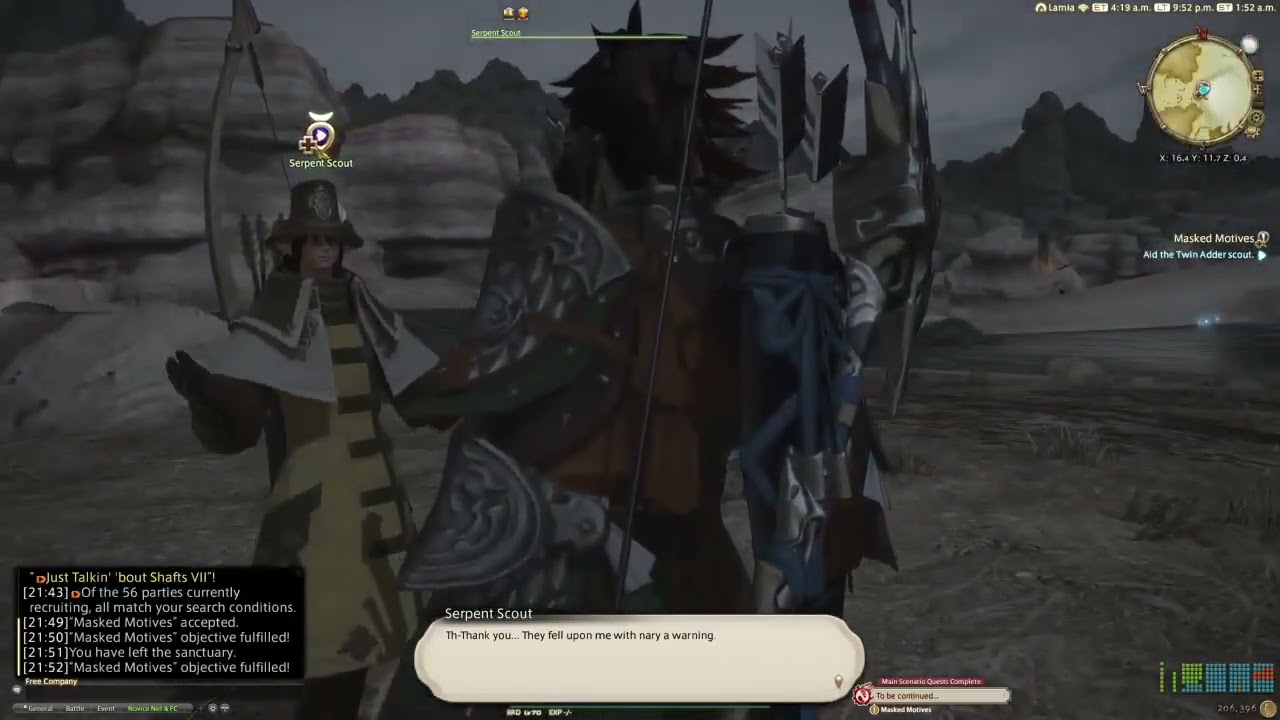 [Final Fantasy XIV: Stormblood] Bard Questline - Level 63