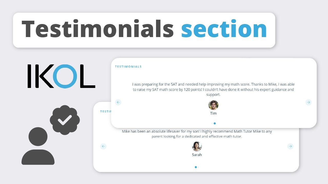 Testimonials Customization - IKOL Tutorial