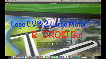 Lego EV3 Mindstorms 2 large motor R-DROID Bot