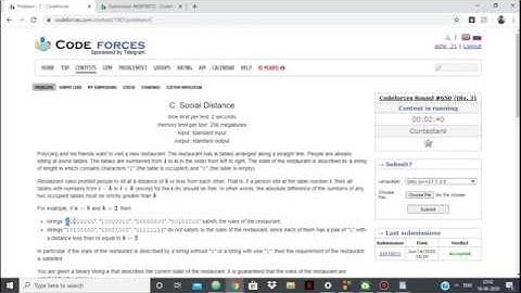 Codeforces Round #650 Div3 C Social Distance || Watch It Till The End