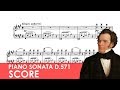 SCHUBERT Piano Sonata No. 8 in F-sharp minor (D.571) Score