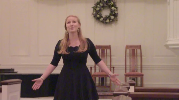 Will He Like Me - Sarah McCluskey Thoreau Recital
