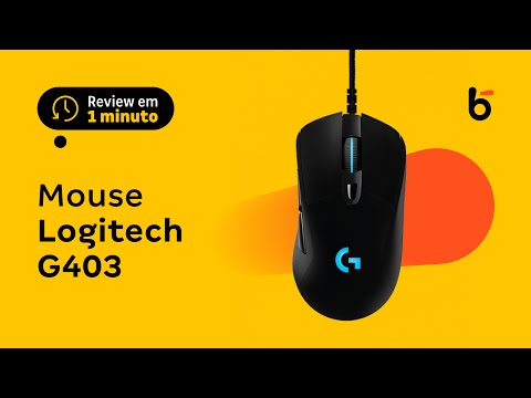 mouse hero g series g403 preto em Promoção no Magazine Luiza