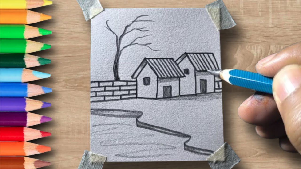 Ultimate Guide: How to Draw a Realistic House – Step-by-Step for Beginners!